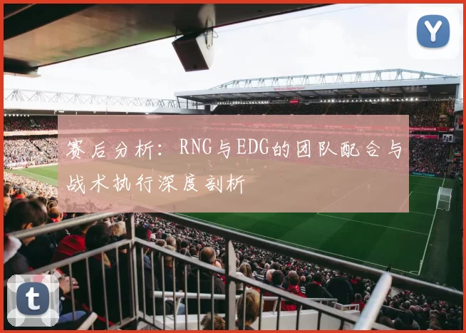 赛后分析：RNG与EDG的团队配合与战术执行深度剖析