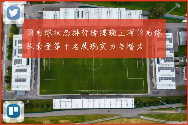 羽毛球状态排行榜揭晓上海羽毛球队荣登第十名展现实力与潜力